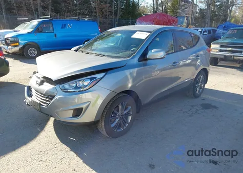2015 Hyundai Tucson Gls from USA, damaged, VIN KM8JTCAFXFU102113